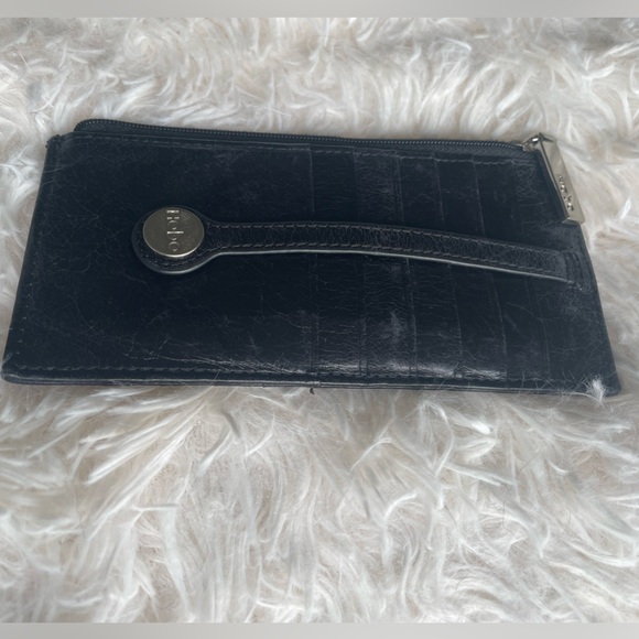 HOBO International Black Card Wallet - Picture 3 of 5